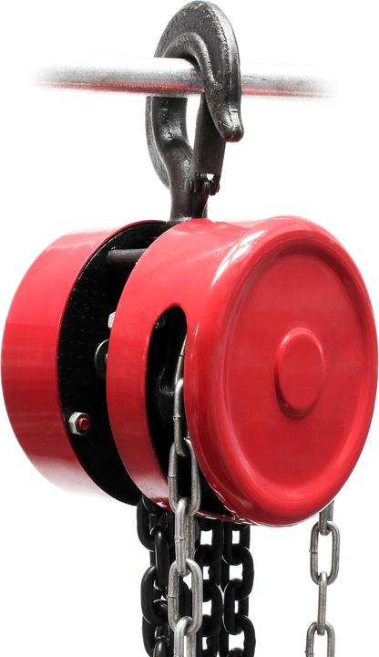 Immagine prodotto Wiltec Palan à chaîne 2t Longueur de chaîne 3m Levage simple de charges Sylviculture Industrie Atelier