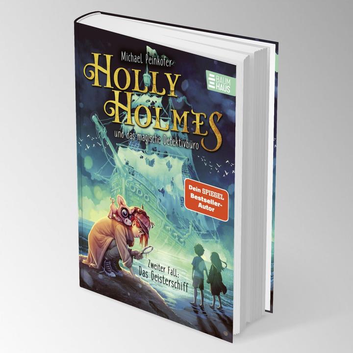 Productafbeelding Holly Holmes und das magische Detektivbüro - Zweiter Fall: Das Geisterschiff (Helge Vogt, Michael Peinkofer, Duits)
