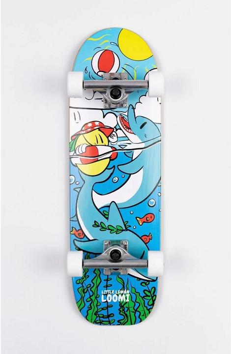 Actual product image Little Lemon Loomi Loomi Boards Light Corkgrip, Dolphin - 22.25 Zoll (25.50")