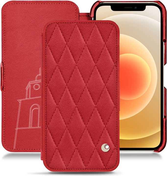 Actual product image Noreve Leather case horizontal (Apple iPhone 12)