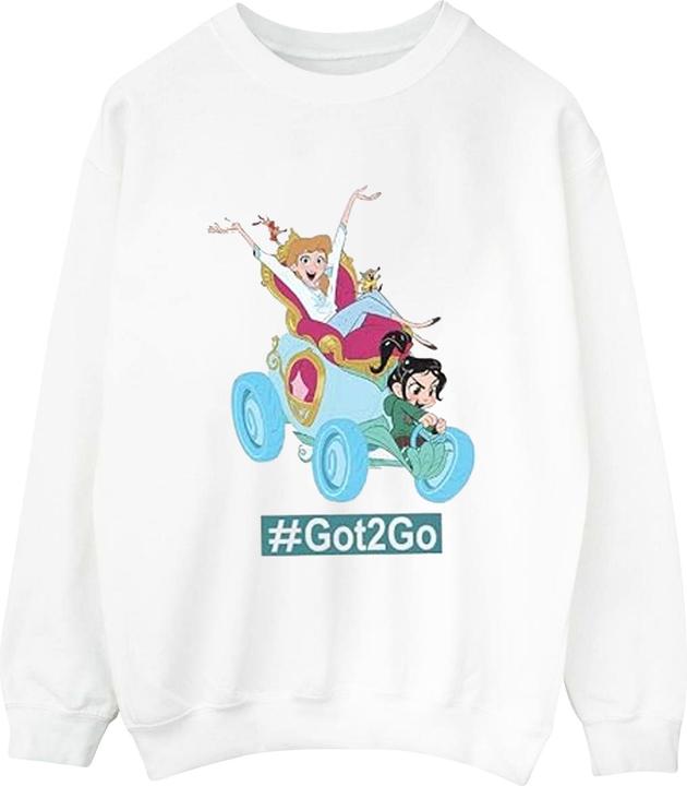 Produktbild Disney Wreck It Ralph Cinderella And Vanellope Sweatshirt Jungen (152, 158)