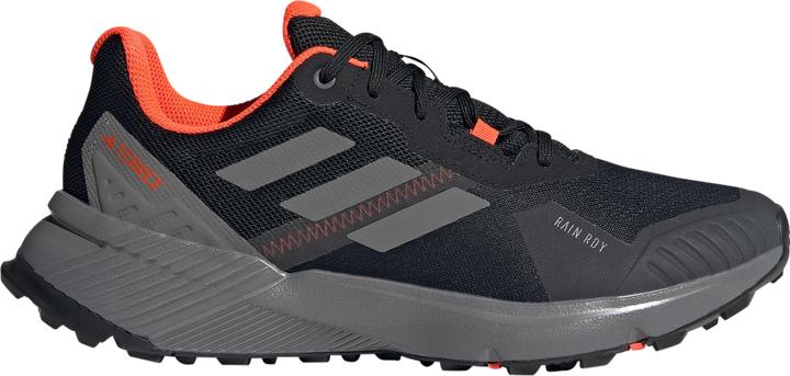Gris Quatre, Solar Red, Core Black