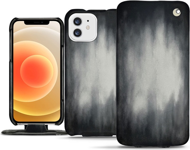 Actual product image Noreve Leather cover vertical (Apple iPhone 12 mini)
