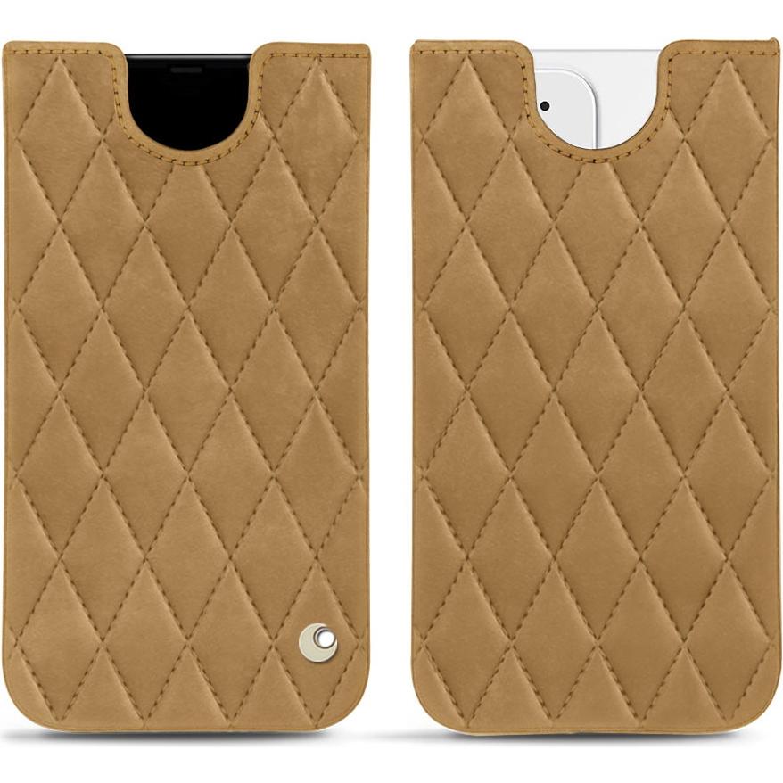 Thumbnail - Noreve Lederschutzhülle (Apple iPhone 12 mini), Smartphone Hülle, Braun