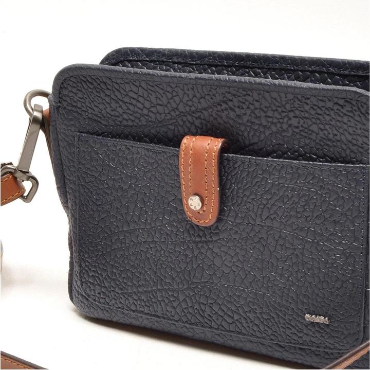 Produktbild Berba Kleine Crossbodytas / Schoudertas Dames - Leer - Chamonix - Blauw