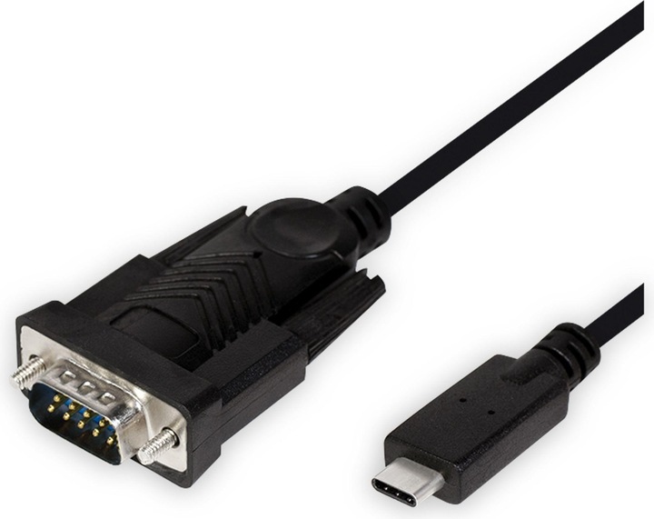 Actual product image LogiLink USB C to RS232 (1.20 m)