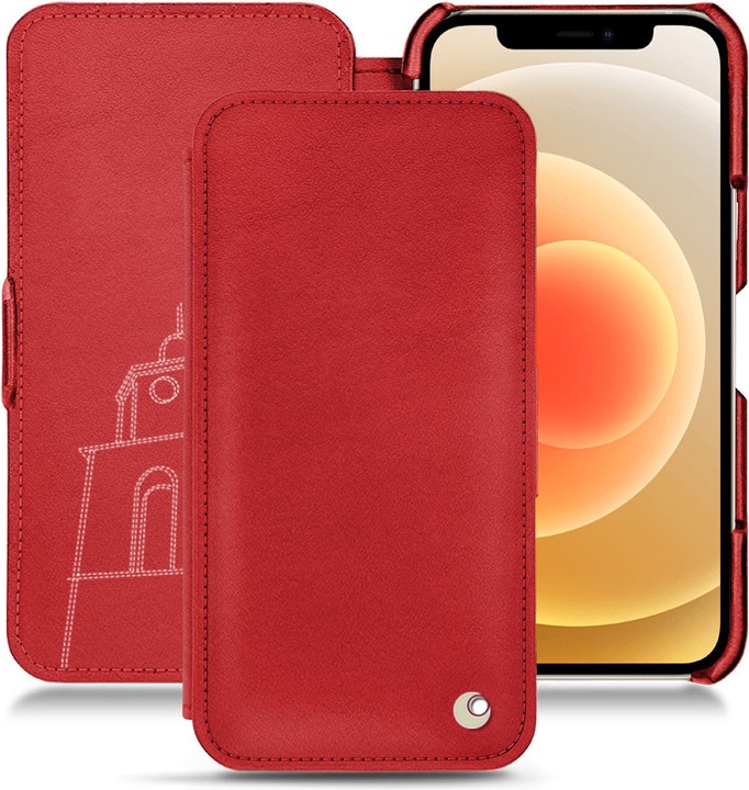 Actual product image Noreve Leather case horizontal (Apple iPhone 12 mini)