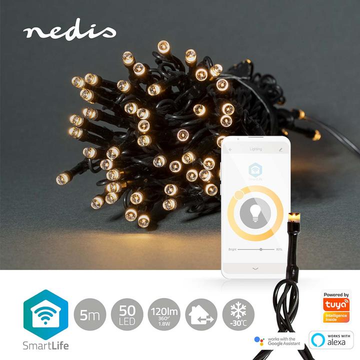Actual product image Nedis SmartLife Decorative LED Wi-Fi Android™ / IOS (5 m)