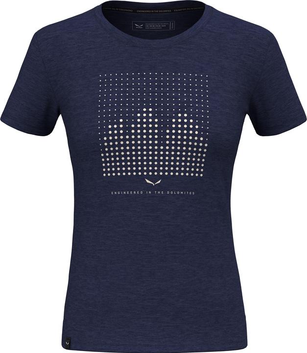 Actual product image Salewa Eagle Dotted Mountain Trainer Merino T-Shirt Da (36)