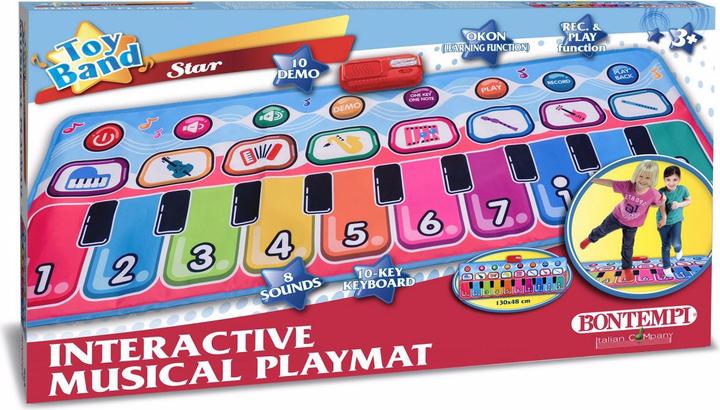 Immagine prodotto Bontempi Tappeto musicale e gioco (Multilingue)