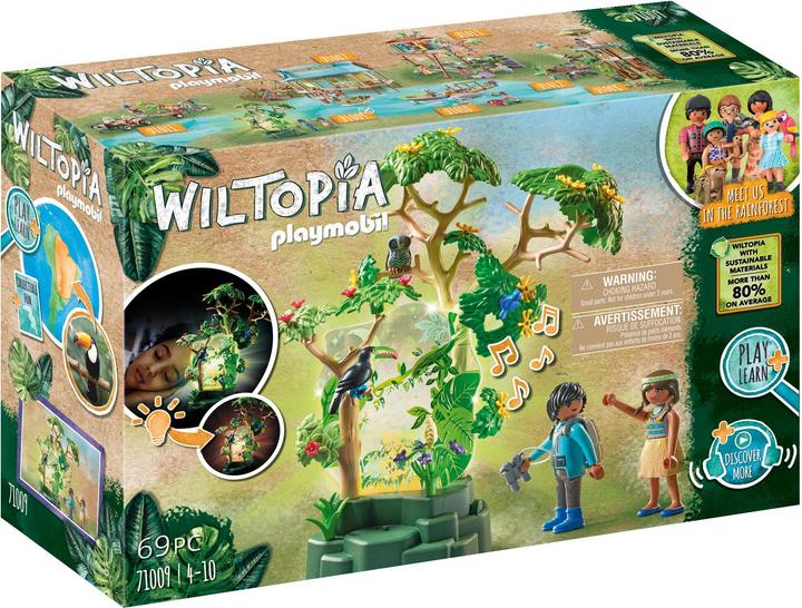 Image du produit Playmobil 71009 Wiltopia - Forêt tropicale avec veilleuse (71009)