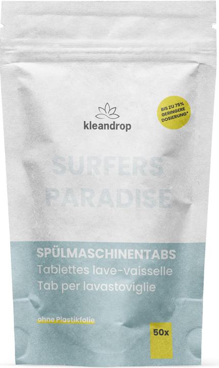 Kleandrop Spülmaschinentabs (Tabs, 50 Waschgänge)