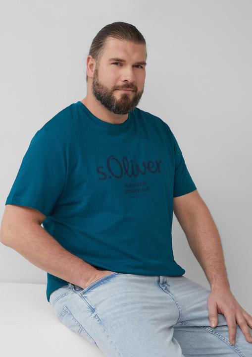 Produktbild S.Oliver T-Shirt T-Shirt mit Logo-Print (XXL)