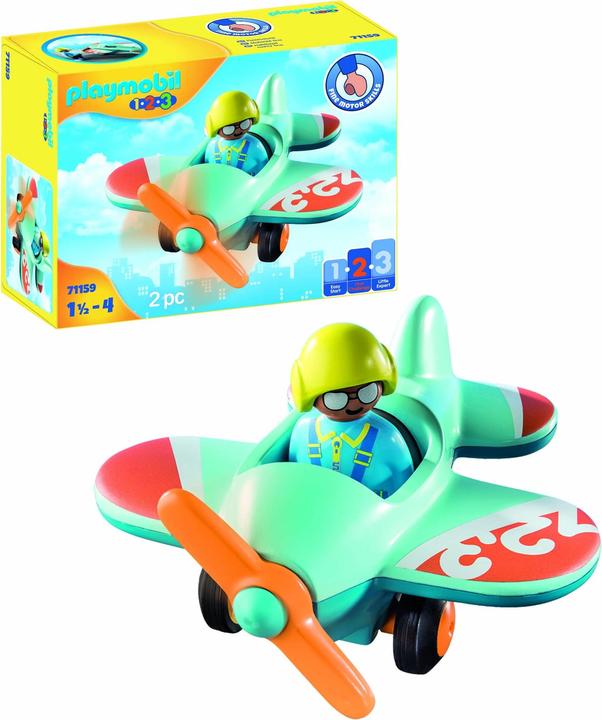 Actual product image Playmobil Aeroplane (71159, Playmobil 1.2.3)