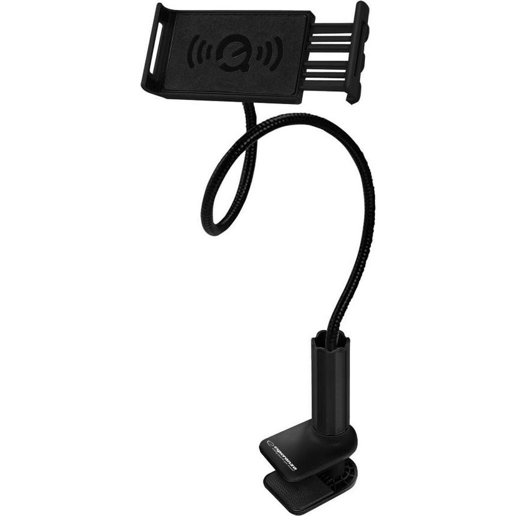 Esperanza EMH142 Tischhalterung für Telefone/Tablets schwarz, Smartphone Halterung, Schwarz