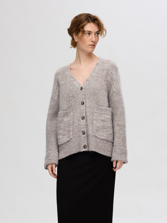 Produktbild Selected Femme Oversized Strickjacke (XL)
