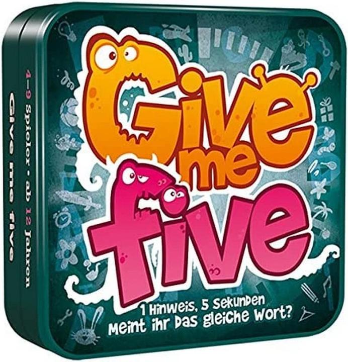 Cocktail games COGD0001 - Give me five - Card game, 4-9 players, ages 12+ (DE edition) (German)