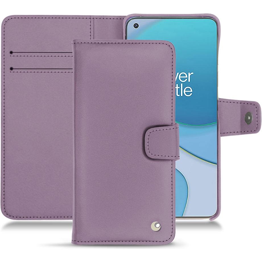 Noreve Lederschutzhülle Wallet (OnePlus 8T), Smartphone Hülle, Violett