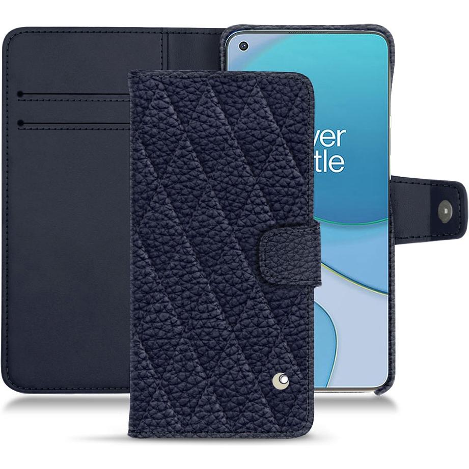Noreve Lederschutzhülle Wallet (OnePlus 8T), Smartphone Hülle, Violett