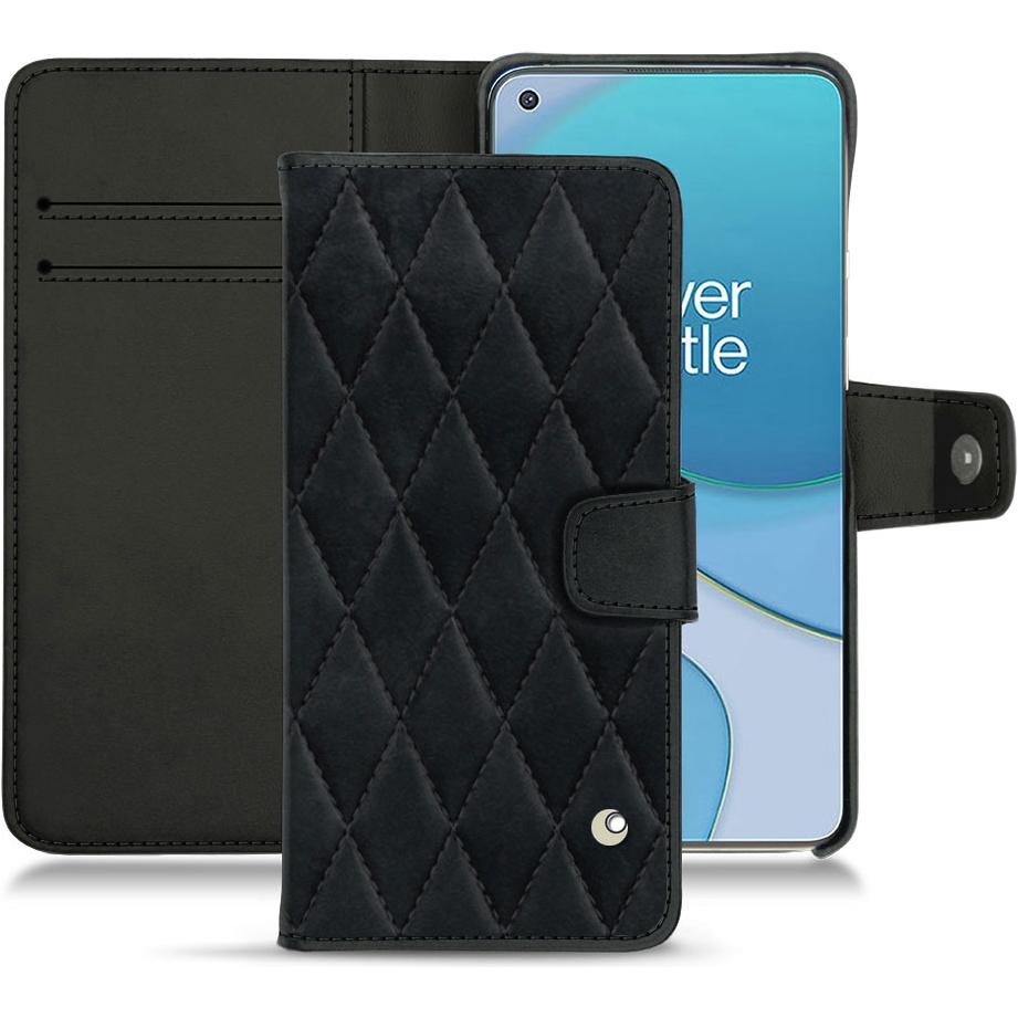 Thumbnail - Noreve Lederschutzhülle Wallet (OnePlus 8T), Smartphone Hülle, Schwarz