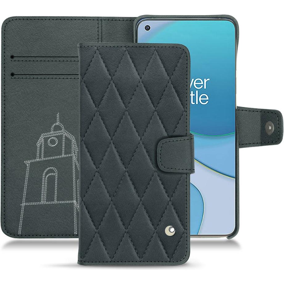 Thumbnail - Noreve Lederschutzhülle Wallet (OnePlus 8T), Smartphone Hülle, Blau
