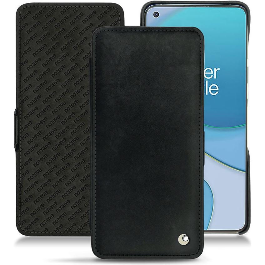 Noreve Lederschutzhülle horizontal (OnePlus 8T), Smartphone Hülle, Schwarz