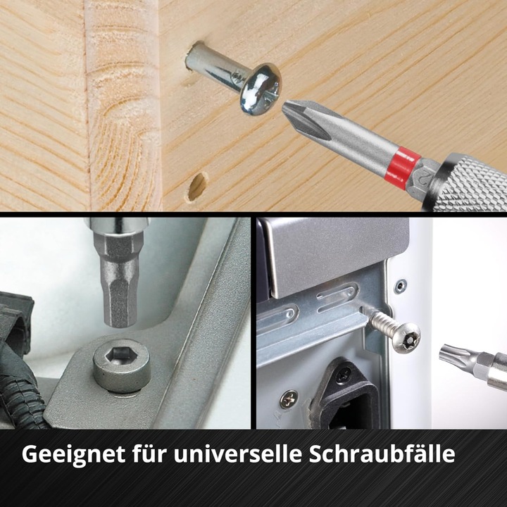 Actual product image Einhell 118903 Bit set 33 pieces (50 mm)