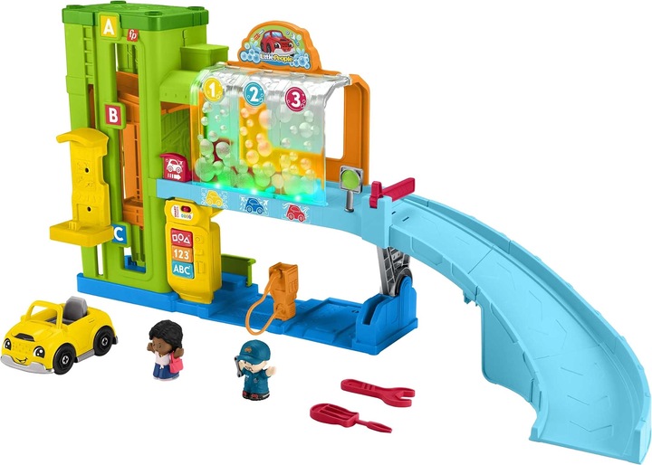 Produktbild Fisher-Price Little People Auto Waschwerkstatt