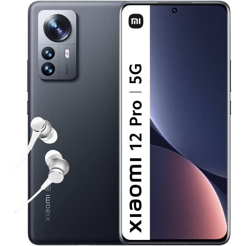 Xiaomi 12 Pro 5G (256 GB, Grau, 6.73", 5G), Smartphone, Grau