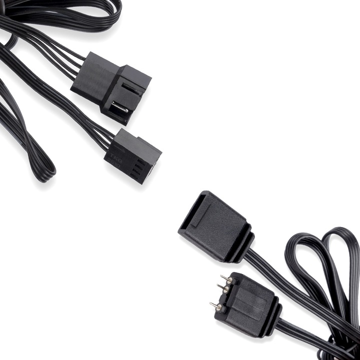 Produktbild In Win InWin AM120S RGB PWM Lüfter 3er Pack - 120mm, schwarz (120 mm, 3 x)
