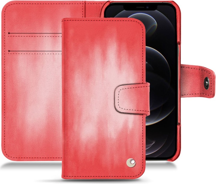 Produktbild Noreve Lederschutzhülle Wallet (Apple iPhone 12 Pro Max)