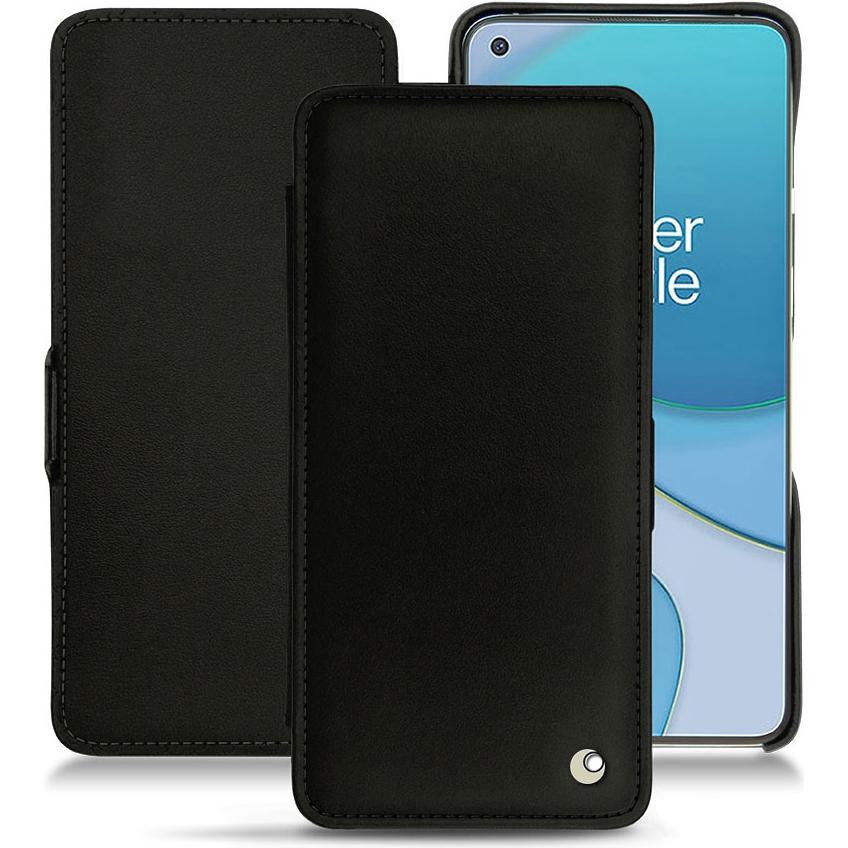Noreve Lederschutzhülle horizontal (OnePlus 8T), Smartphone Hülle, Schwarz