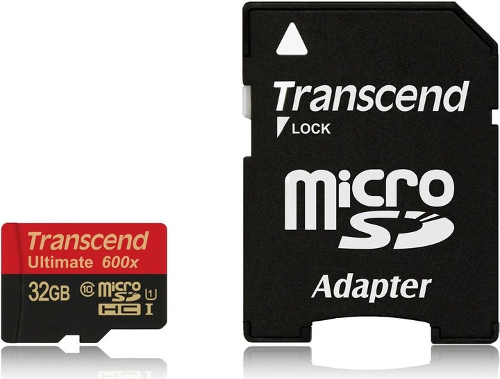 Productafbeelding Transcend Ultieme (32 GB, microSDHC, U1, UHS-I)