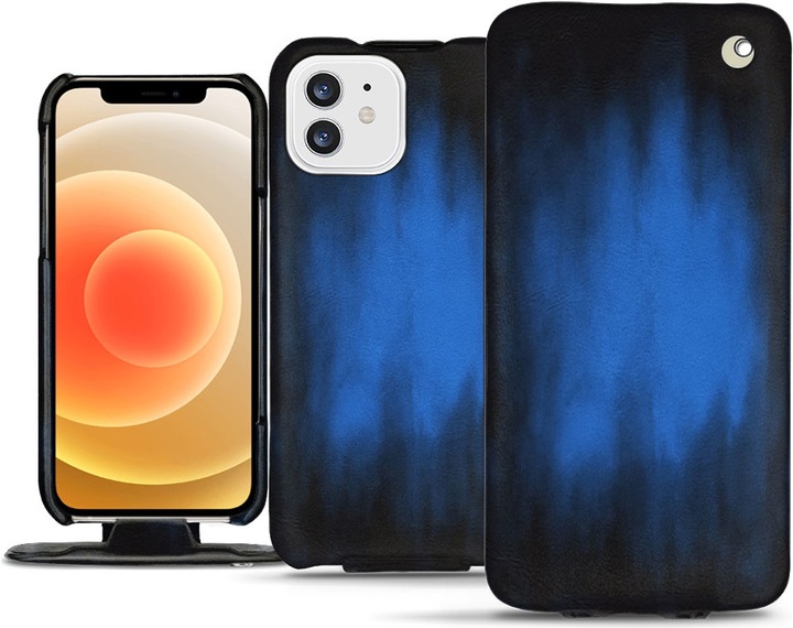Noreve Lederschutzhülle vertikal (Apple iPhone 12 mini)
