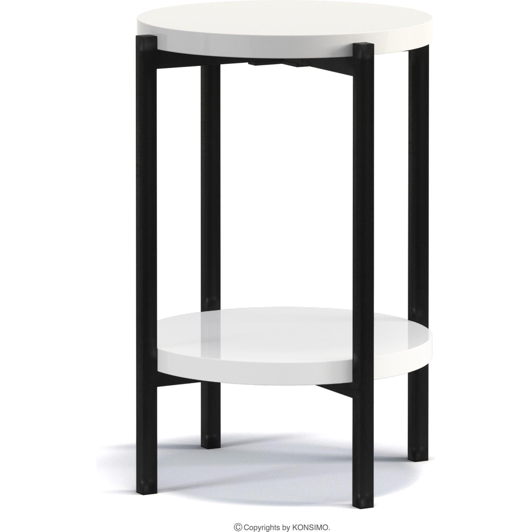 Konsimo, Couchtisch + Beistelltisch, Geris (44 x 61 x 44 cm)