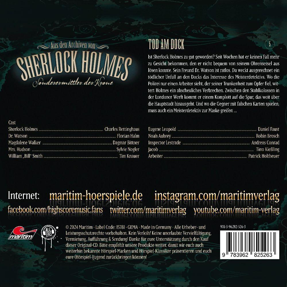 Thumbnail - Tod am Dock, Hörbücher