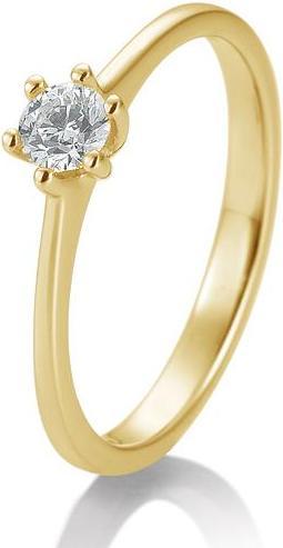 Actual product image Breuning 6 prong set 0.05-0.30 ct. (49, 585/14 K Gold)