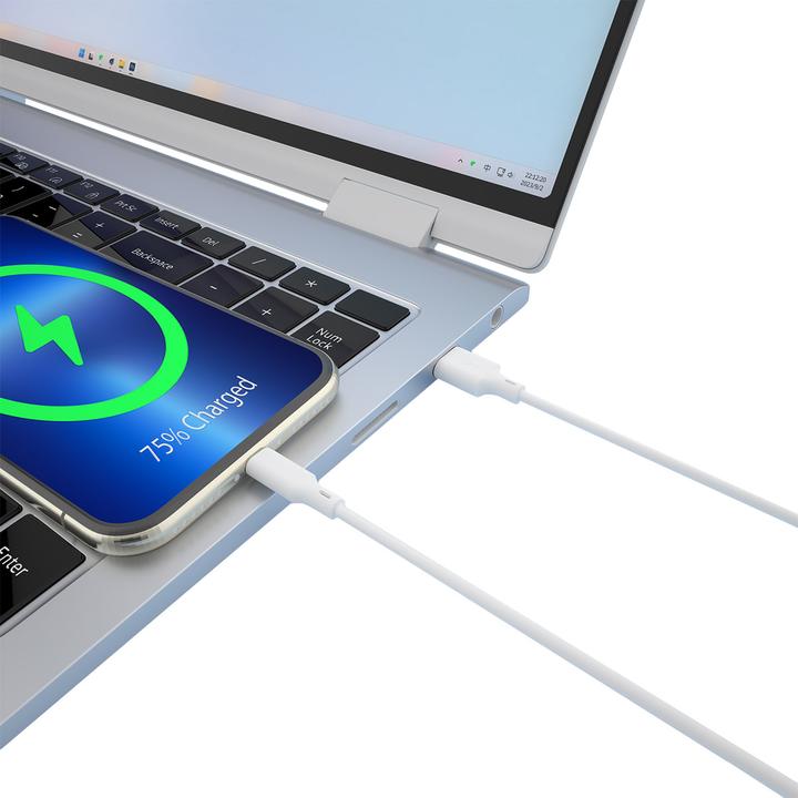 Produktbild Forever Core Forever Recycling Kabel USB-A - Lightning 1,5m 2,4A HDKR12-AL-00 weiss (1.50 m, USB 2.0)