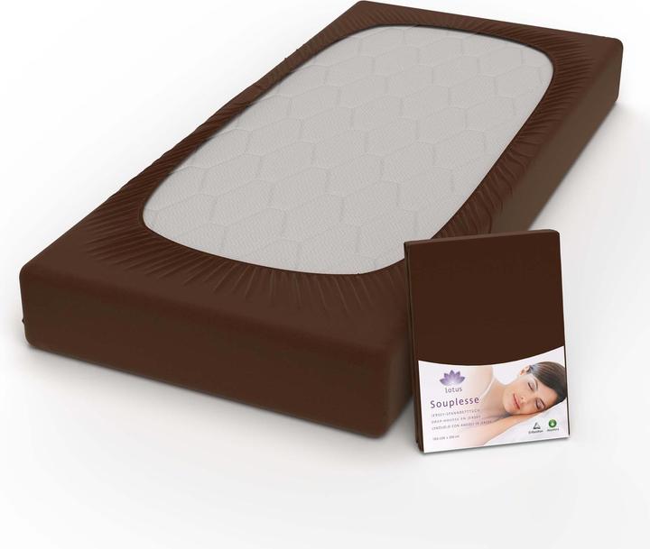 Produktbild Lotus Bettwaren Jersey Fixleintuch Souplesse (180 x 200 cm)