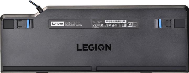Produktbild Lenovo Legion K500 Tastatur USB QWERTY Schwarz Grau (US, Kabelgebunden)