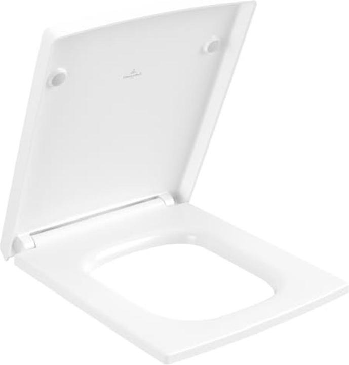 Actual product image Villeroy & Boch V&B WC seat MEMENTO 2.0 QuickRelease u SC function stone white