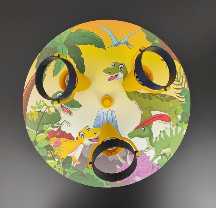 Actual product image Niermann Stand By Niermann Dino Ceiling Light 3-gang GU10 Multicolour, Coloured Made in Germany (GU10)