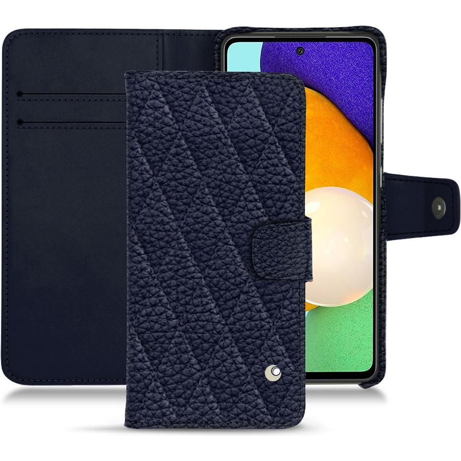 Thumbnail - Noreve Lederschutzhülle Wallet (Samsung Galaxy A52), Smartphone Hülle, Violett