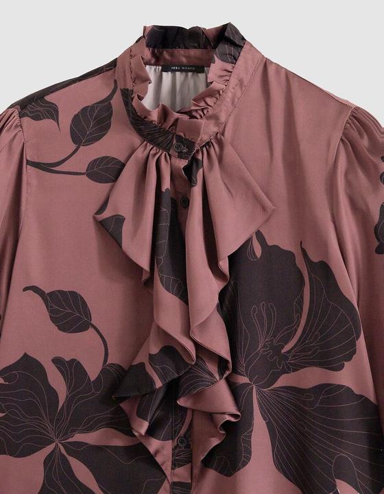 Immagine prodotto Ikks Langärmelige Bluse mit Blumenprint (S)