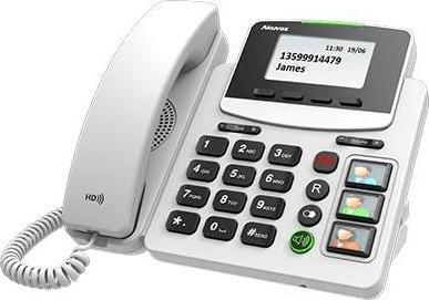 Produktbild Akuvox R15P Grosstasten-SIP-Telefon inkl. SOS-Sender, PoE