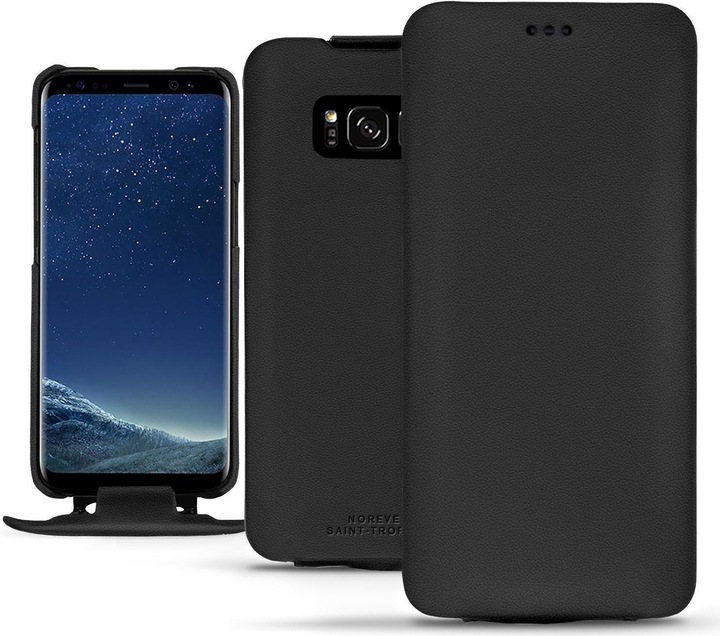 Noreve Lederschutzhülle vertikal (Samsung Galaxy S8+)