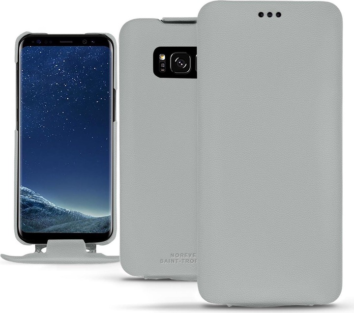 Noreve Lederschutzhülle vertikal (Samsung Galaxy S8)