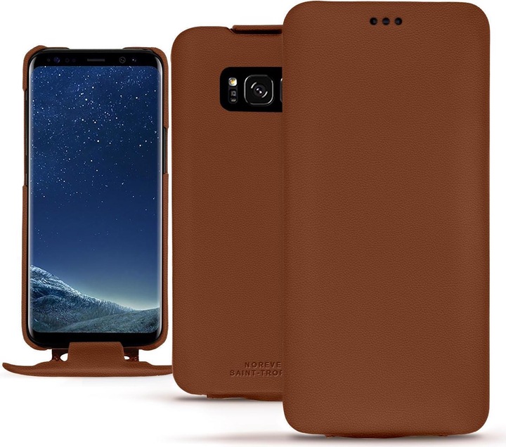 Noreve Lederschutzhülle vertikal (Samsung Galaxy S8)