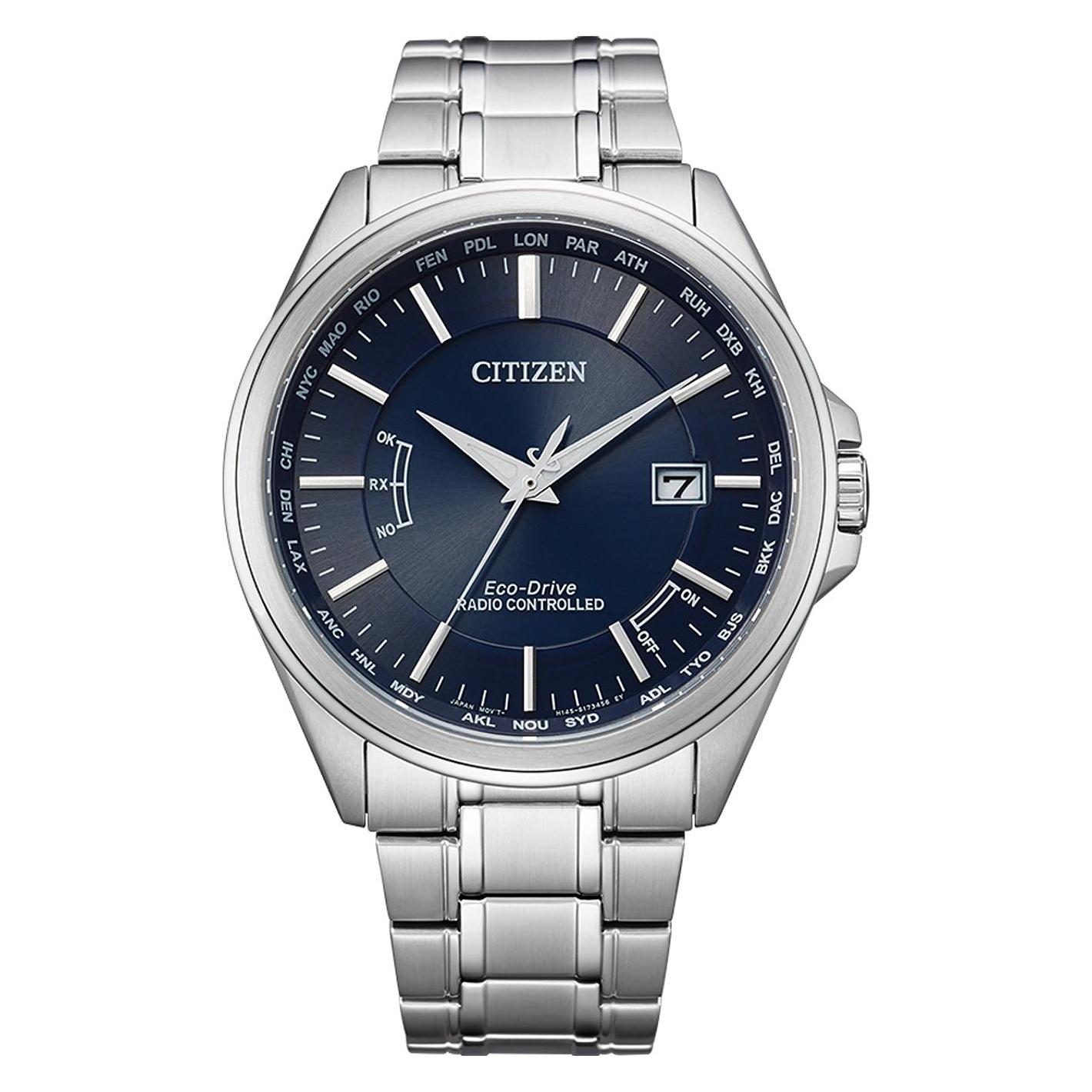 Citizen, Armbanduhr, CB0250-84L, Silber, (Funkuhr, 43 mm)