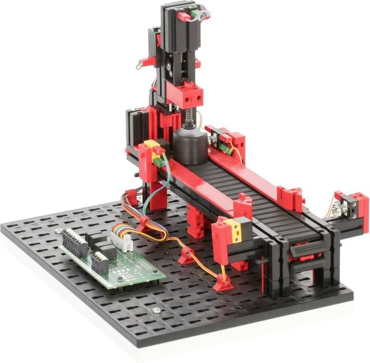 Produktbild Fischertechnik Stanzmaschine mit Transportband 24V Simulationsmodell 24V